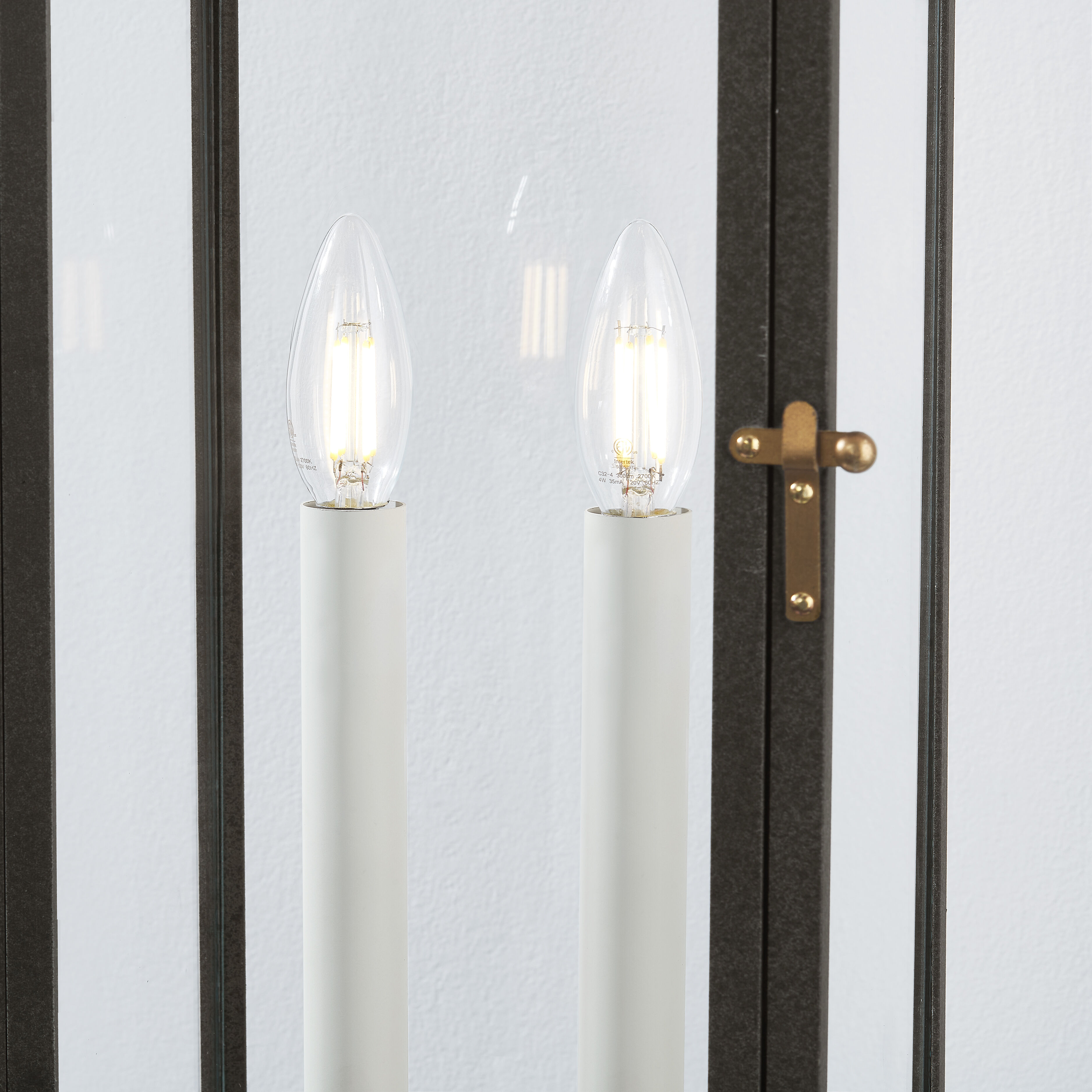 Bohen 2 Light 25 inch French Iron/Patina Brass Exterior Post Lantern